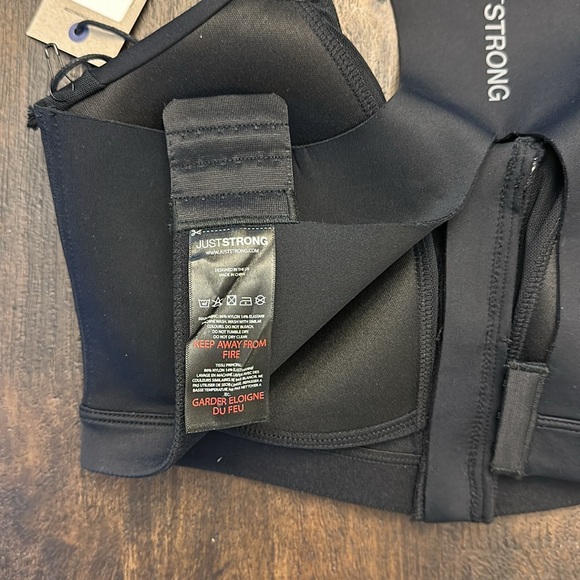 NWT High Genesis Bra, Black Onyx, Size S - Picture 4 of 12